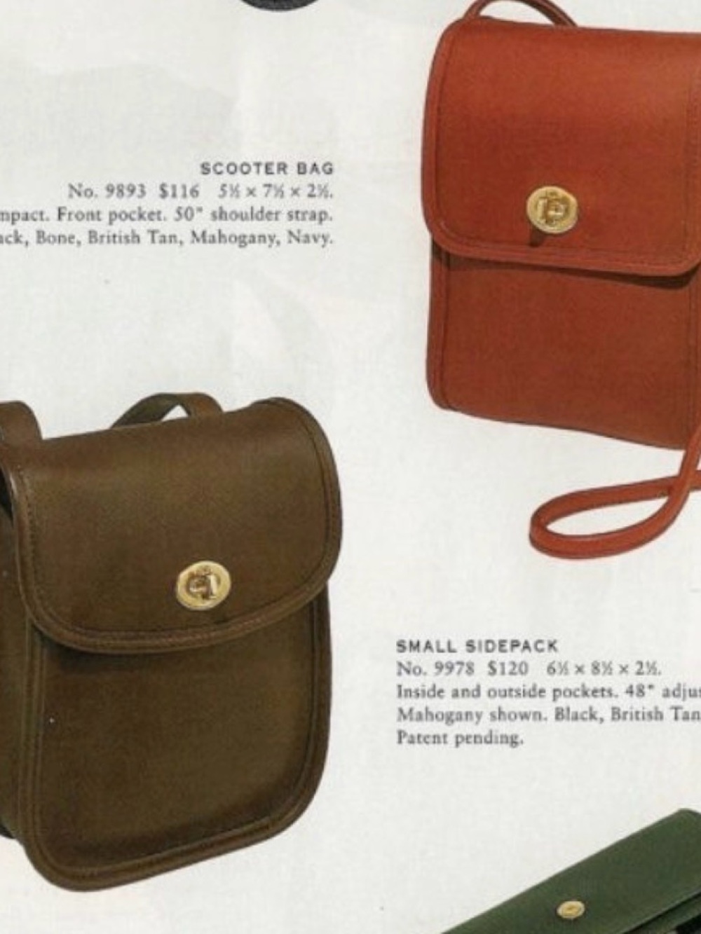 Vintage Coach Scooter Bag in color Bone - Picture 10 of 10